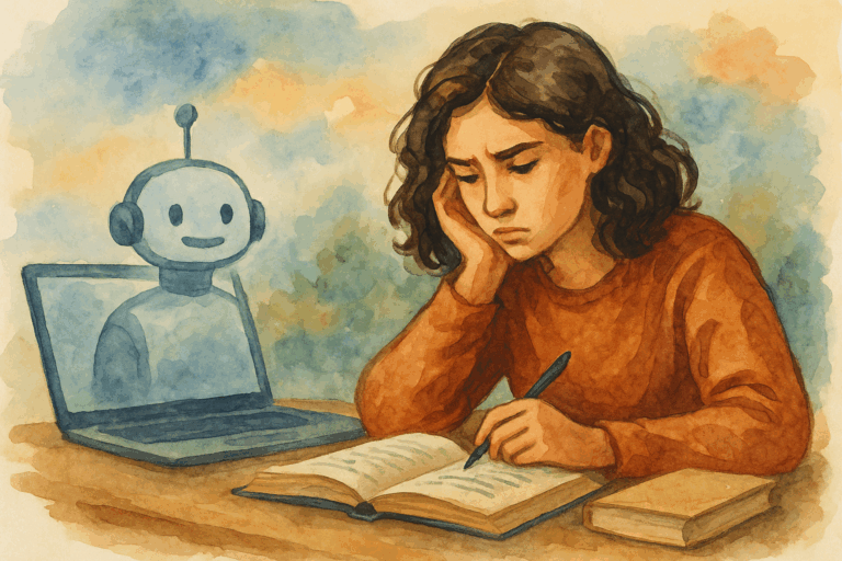 The Hidden Cost of AI Shortcuts in Learning