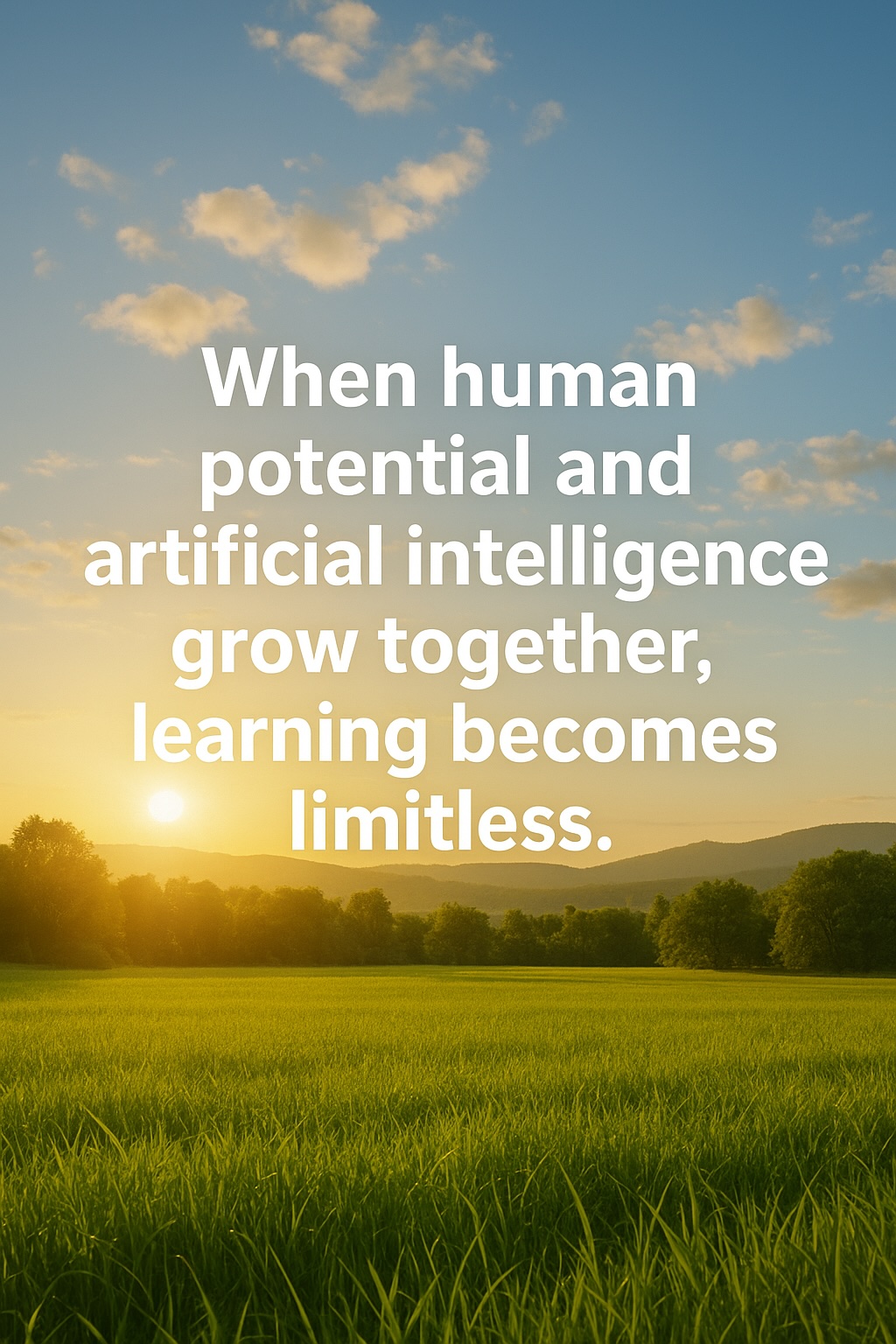 Shaping the Future of Learning with AI
